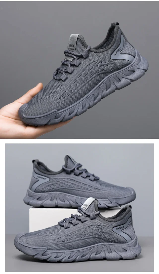 2025 Summer Breathable Mesh Lift Runners Detail