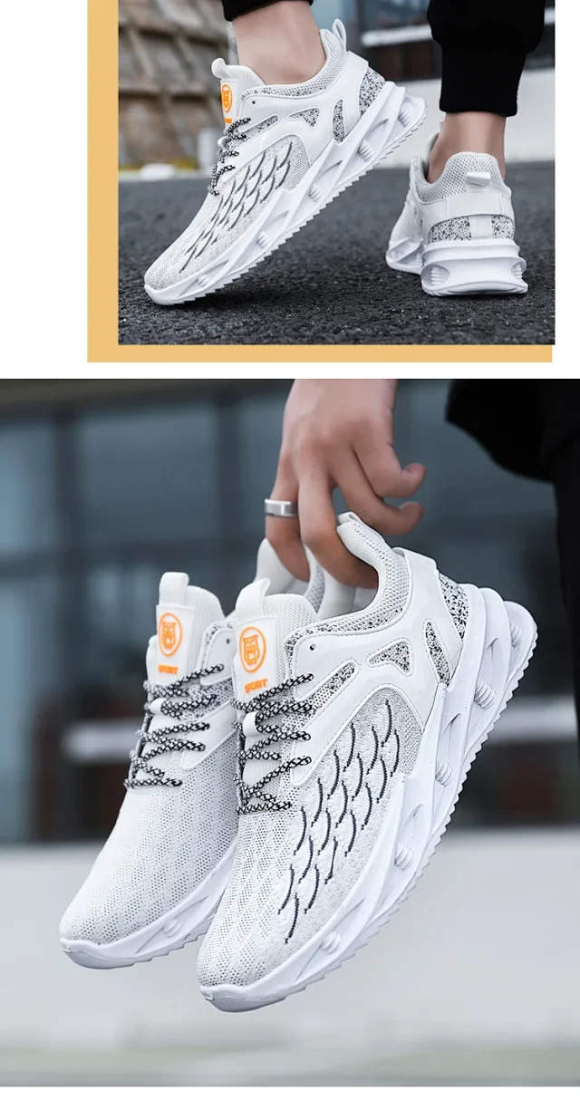 2025 Men's Lightweight Breathable Running Shoes Detail