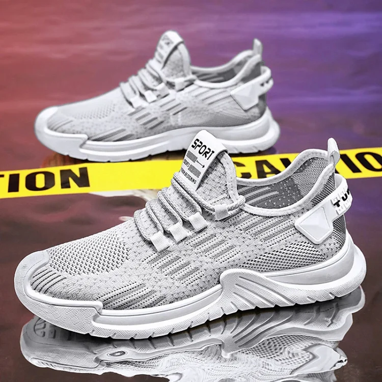 Men's Flyknit Mesh Lightweight Running Shoes