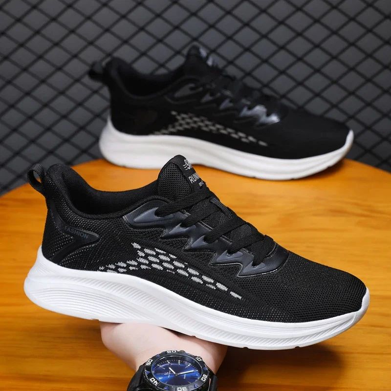 Men's Flyknit Breathable Casual Sneakers