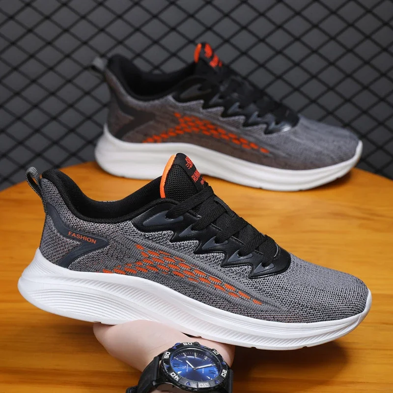 Men's Flyknit Breathable Casual Sneakers