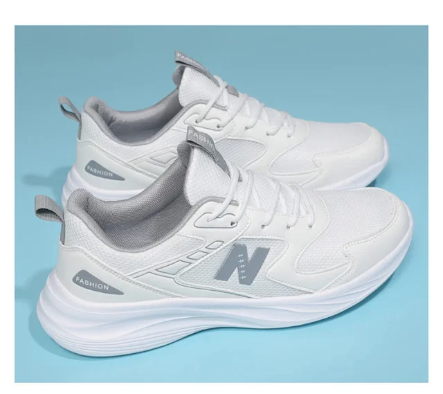 Summer Men's Mesh Couple Running Shoes Detail