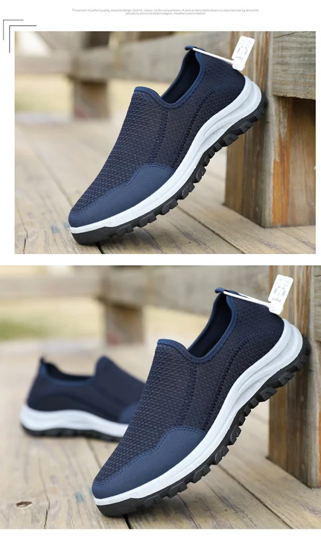 Men's Breathable Slip-On Casual Shoes Spring 2025 Detail