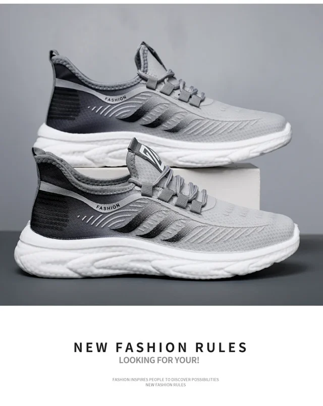 Unisex Breathable Mesh Summer Casual Running Shoes Detail