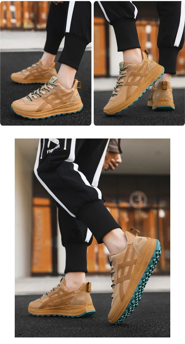 Men's New Fall Chunky Breathable Sneakers Detail