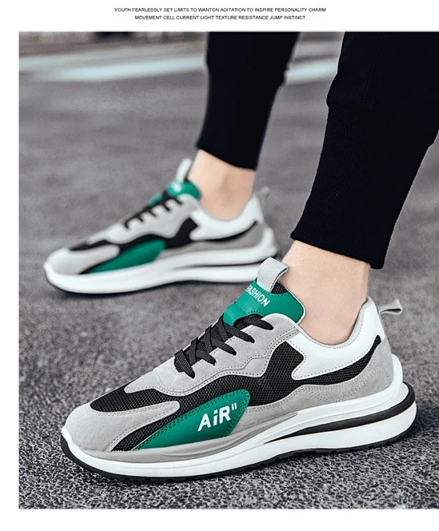 Men's Breathable Flyknit Running Shoes SS2025 Comfy Detail