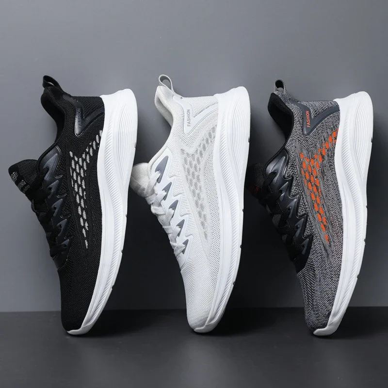Men's Flyknit Breathable Casual Sneakers
