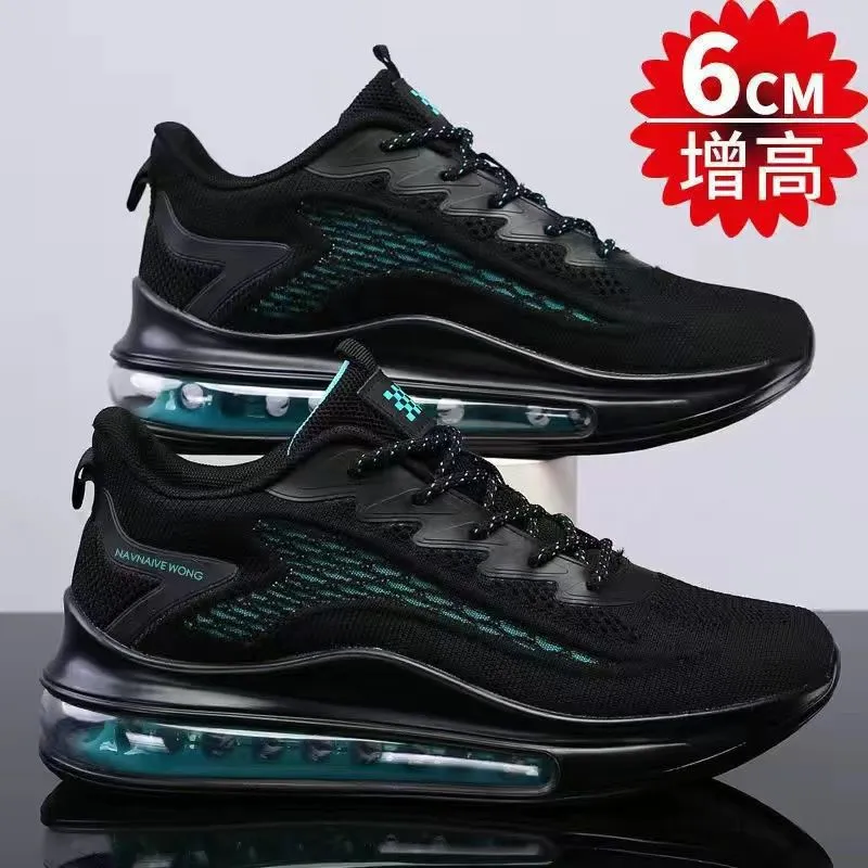 Men's Running Shoes Air Cushion Autumn New Breathable Platform