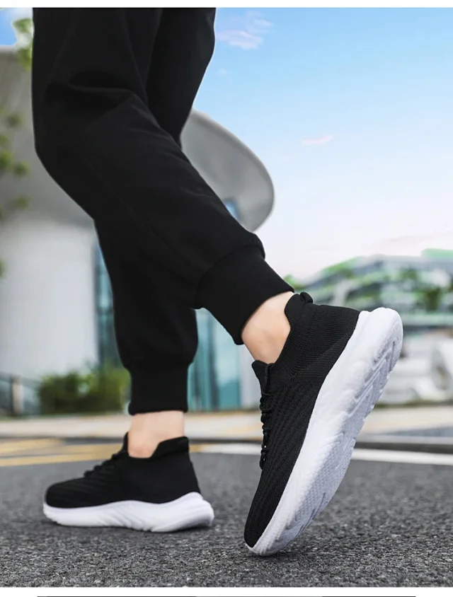 Summer Unisex Mesh Light-Breathable Casual Sneakers Detail