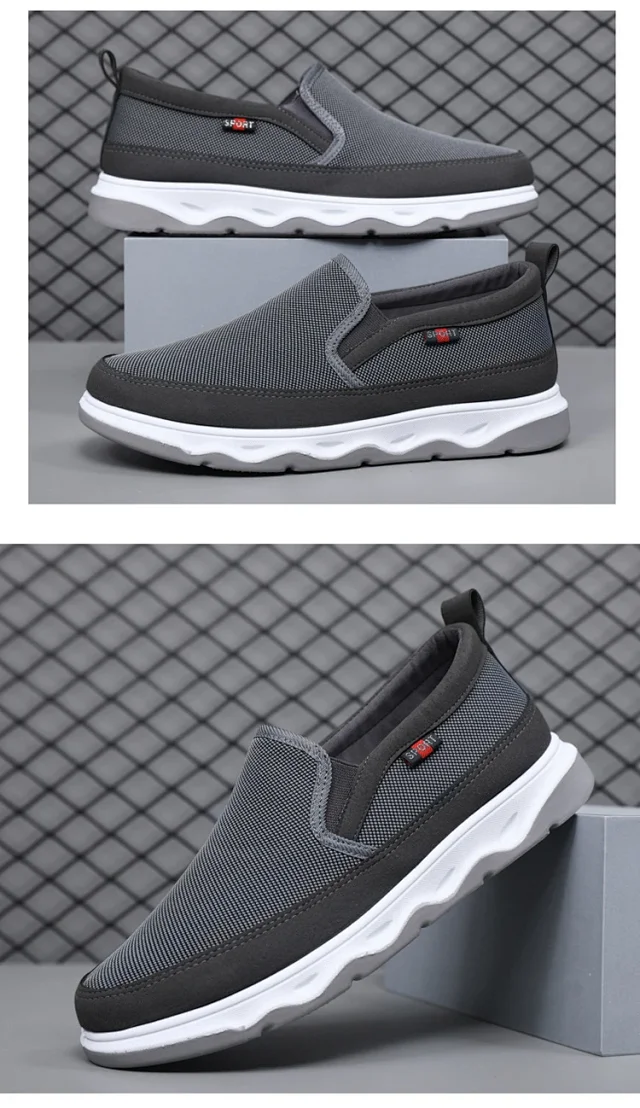 Men's Slip-On Beijing Dad Casual Shoes Detail