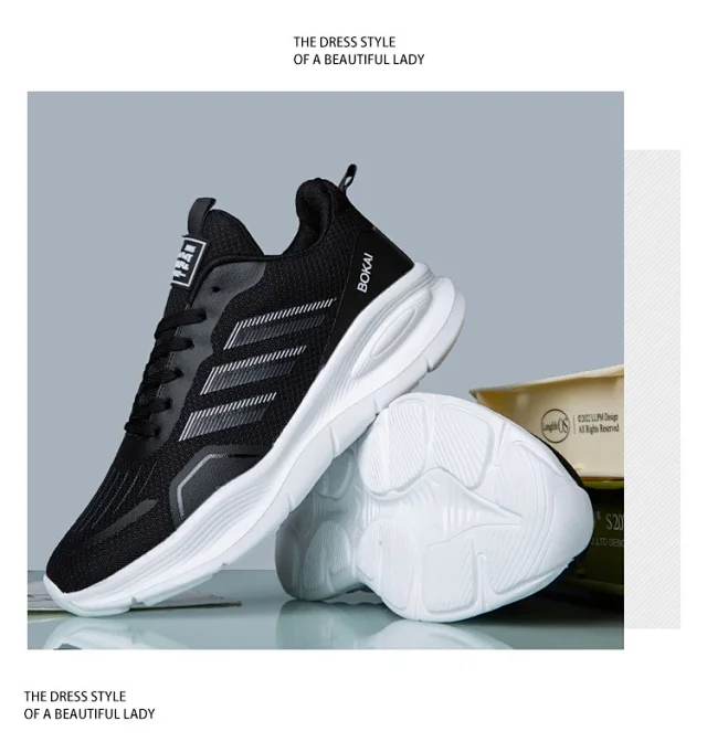 2025 Winter Unisex Mesh Running Shoes Detail