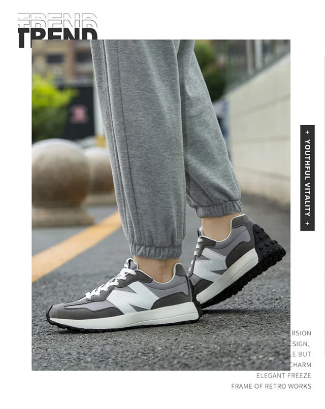 Small Waist Unisex Couple Running Shoes Detail
