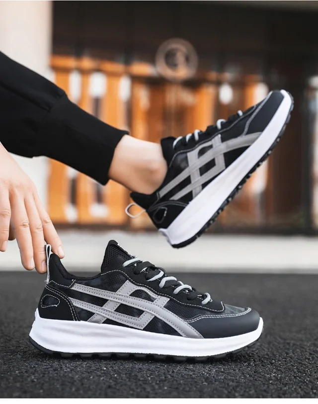Men's New Fall Chunky Breathable Sneakers Detail