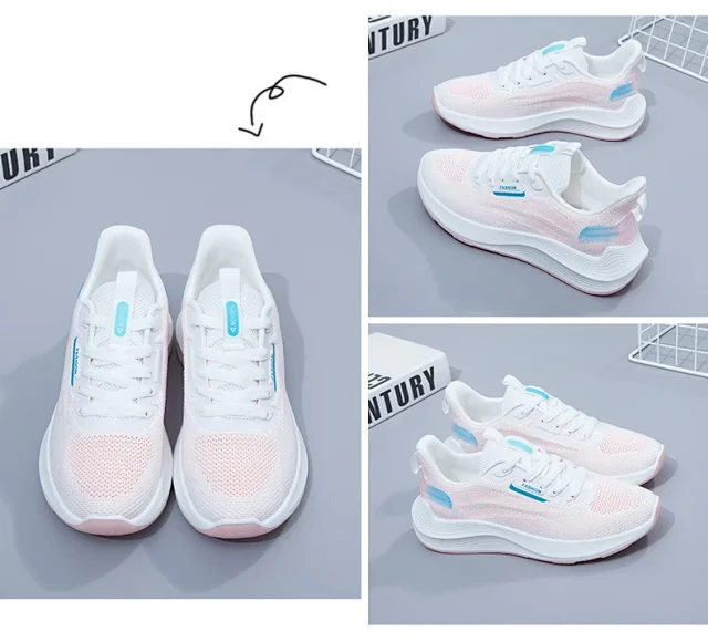 2025 Summer Women's Flyknit Yeezy-style Fashion Sneakers Detail