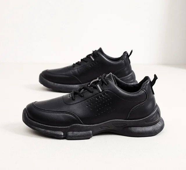 Men's Soft Leather Business Casual Shoes Detail