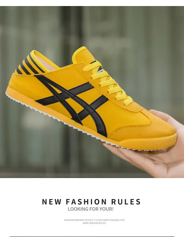 New Men's White Casual Training Shoes Detail