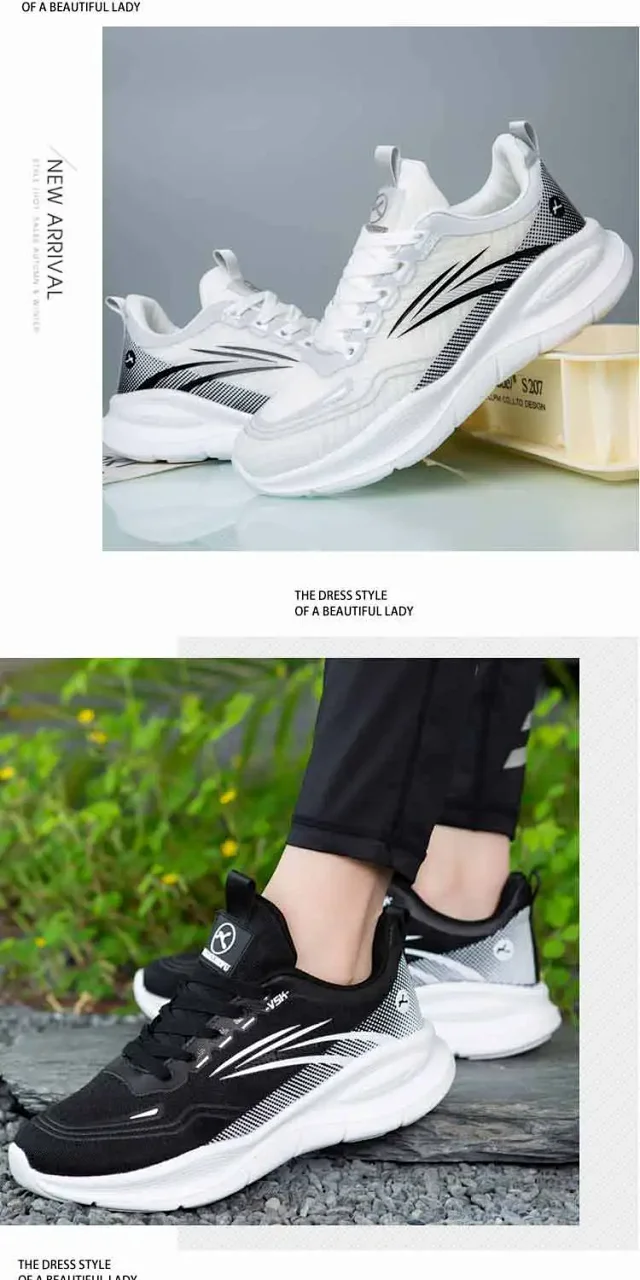 Men's Platform Mesh Casual Runners Slip-Resistant Detail