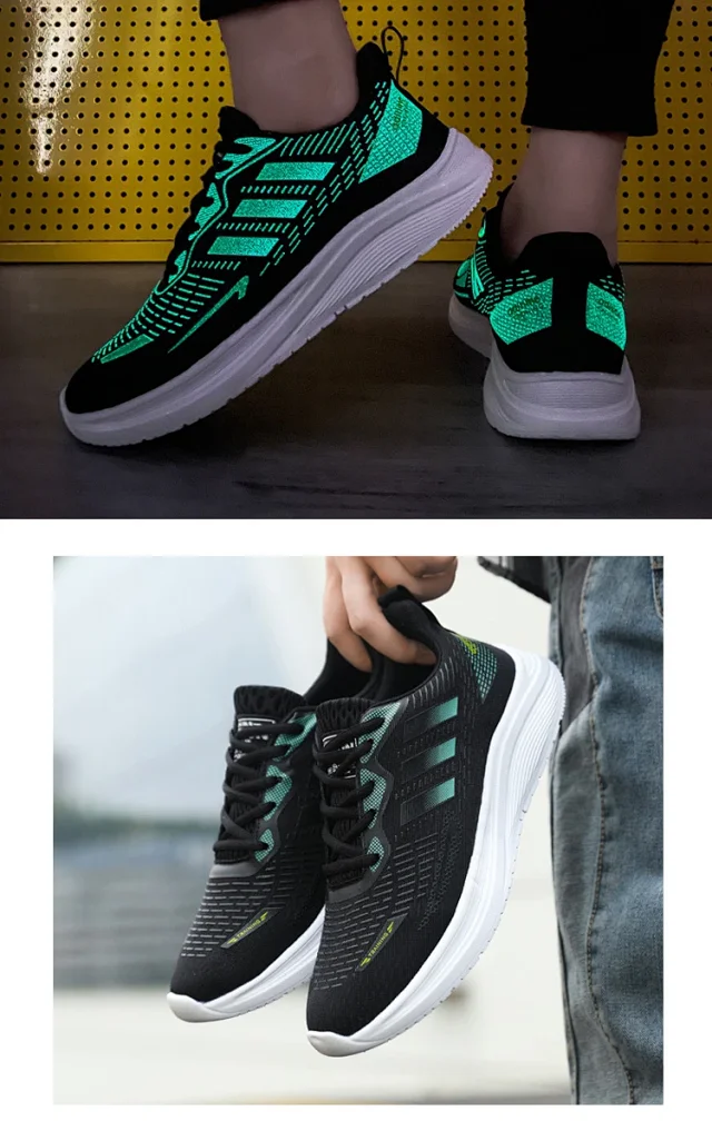 Summer Breathable Mesh Casual Running Shoes Detail