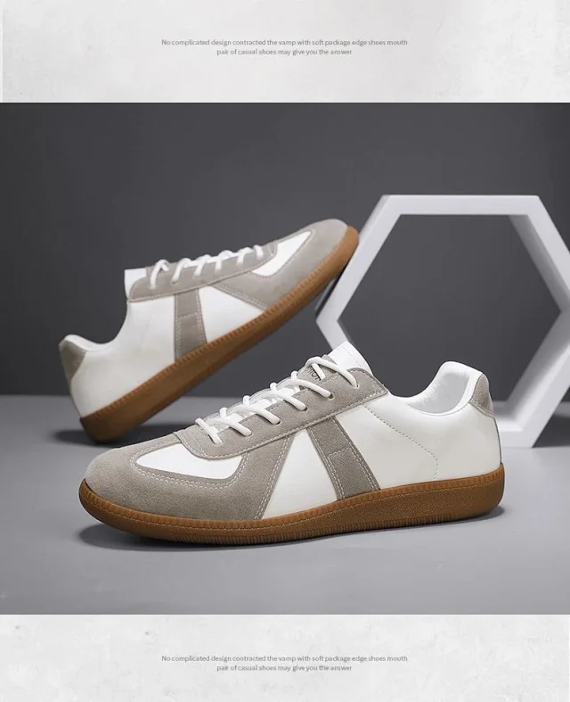Spring Retro Unisex Low-Top Derby Sneakers Detail