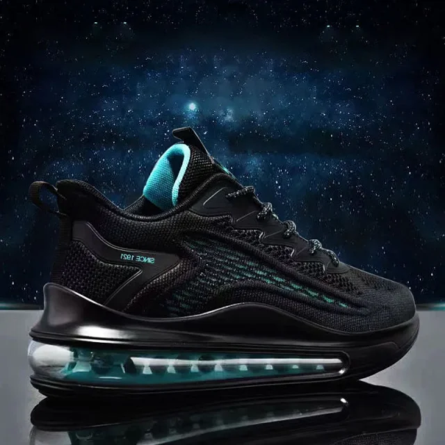 Men's Running Shoes Air Cushion Autumn New Breathable Platform Detail