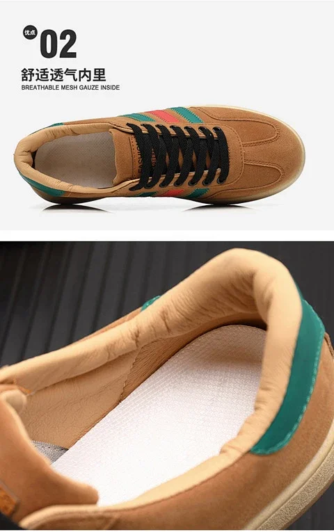 Spring Men's Retro HK Sneakers SS24 Detail