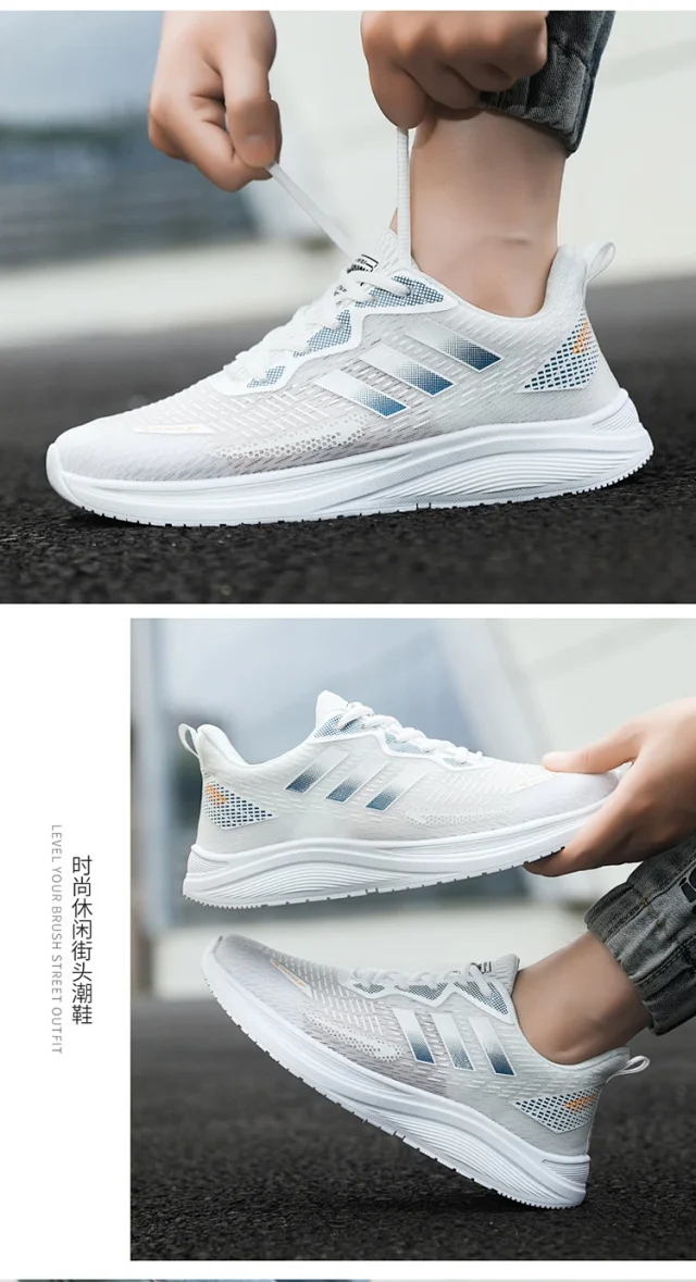 Summer Breathable Mesh Casual Running Shoes Detail