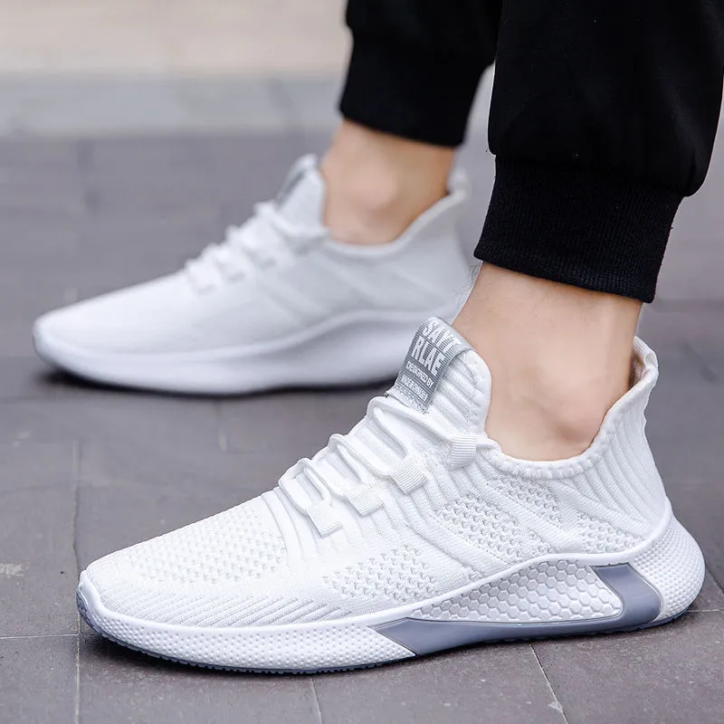 New Men's Korean Yeezy Flyknit Sneakers