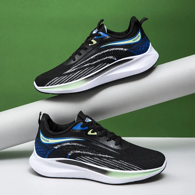Men's Lightweight Summer Mesh Running Shoes Detail