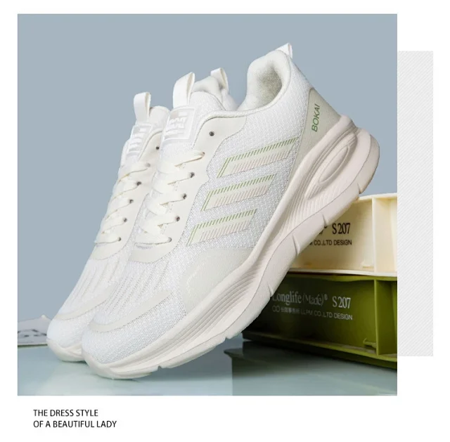 2025 Winter Unisex Mesh Running Shoes Detail