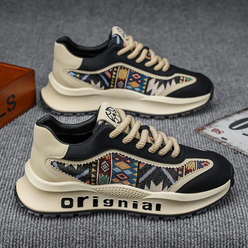 Spring 2025 Embroidered Lift Comfort Sneakers