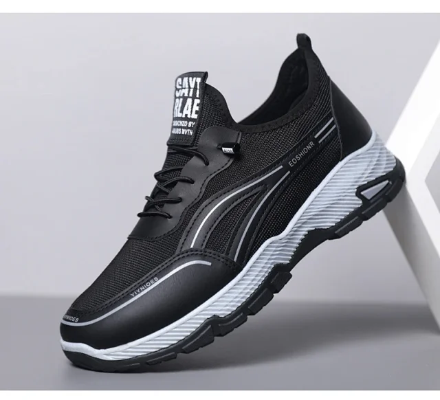 Men's Trendy Mesh Running Shoes 2025 Detail