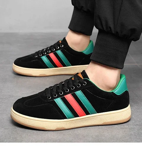 Spring Men's Retro HK Sneakers SS24 Detail
