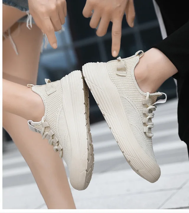 Summer Couple Breathable Mesh Dad Shoes Detail
