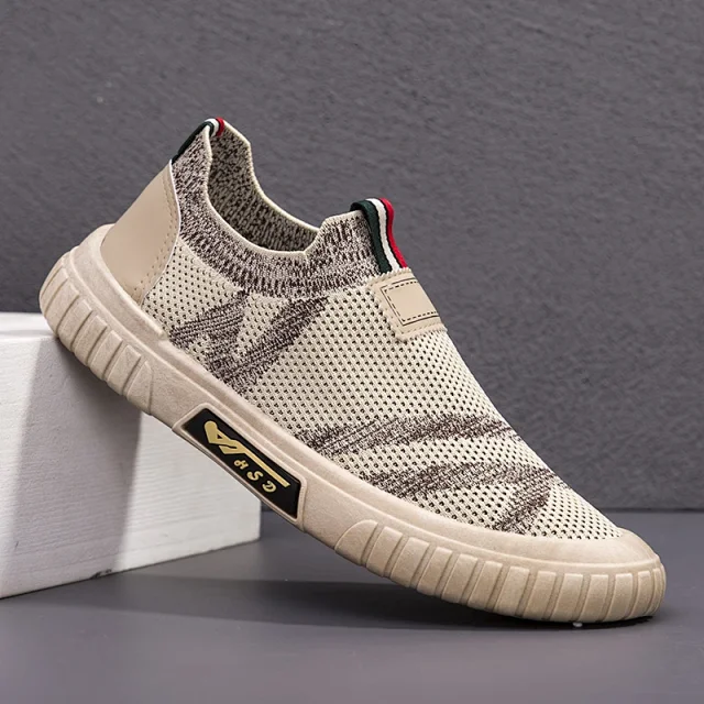2025 Men's Slip-On Knit Skate Shoes Detail
