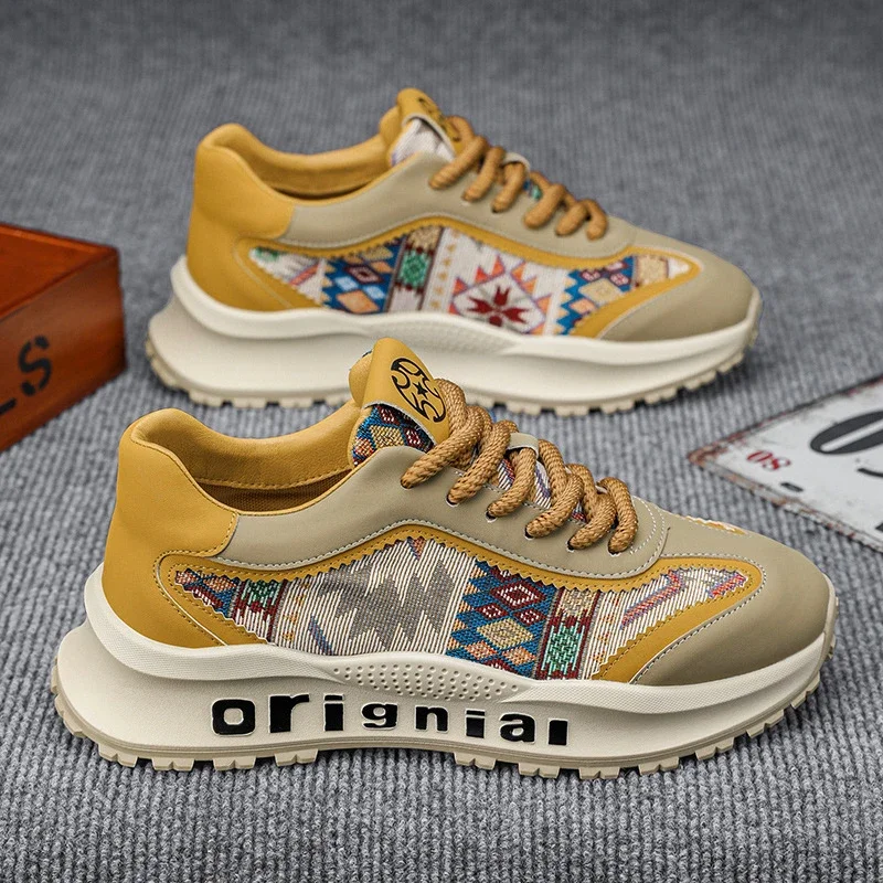 Spring 2025 Embroidered Lift Comfort Sneakers