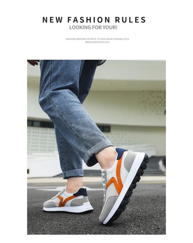 Unisex Platform Lovers' Casual Sneakers Detail