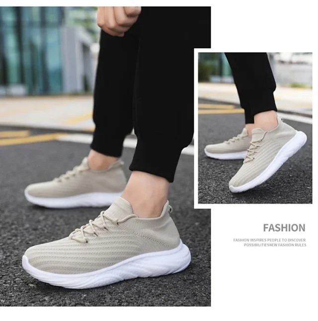 Summer Unisex Mesh Light-Breathable Casual Sneakers Detail