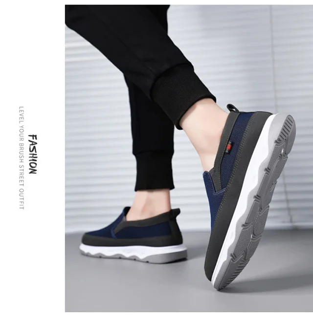 Men's Old Beijing Slip-On Walking Shoes Detail