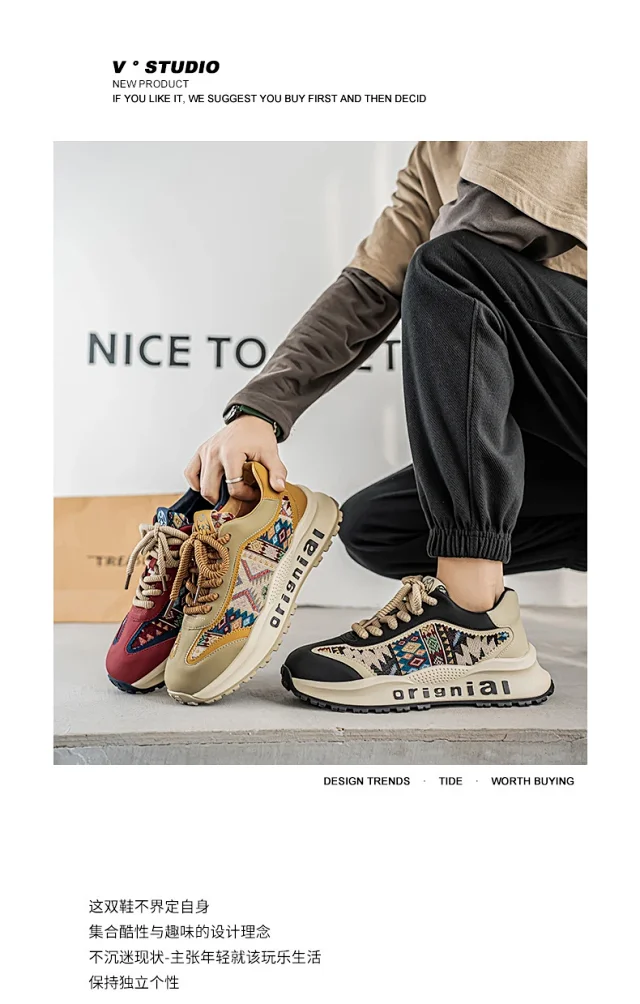 Spring 2025 Embroidered Lift Comfort Sneakers Detail