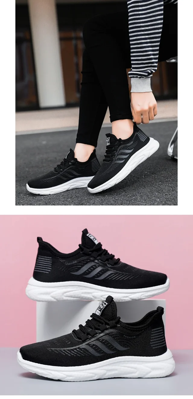 Unisex Breathable Mesh Summer Casual Running Shoes Detail