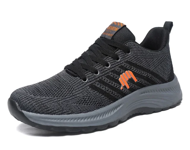 Men's Black Warrior Casual Trail Shoes Detail