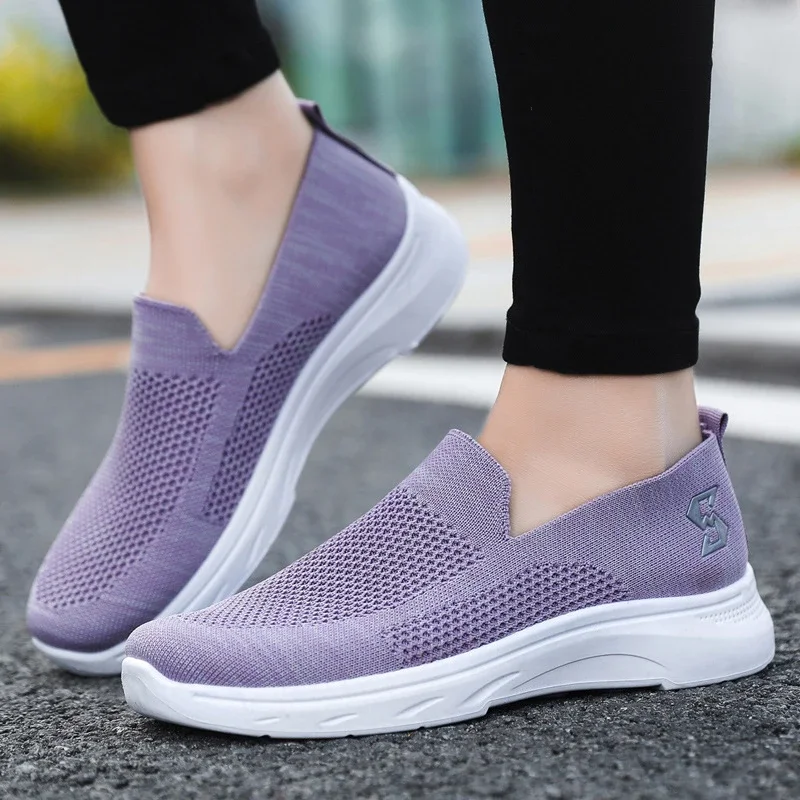 Comfy Summer Breathable Knit Cloth Shoes