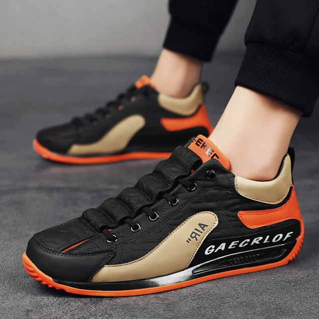 Men's Summer Low-Top Breathable Chunky Sneakers Detail