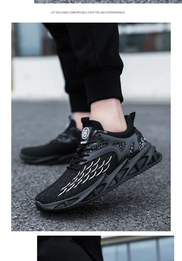 2025 Men's Lightweight Breathable Running Shoes Detail