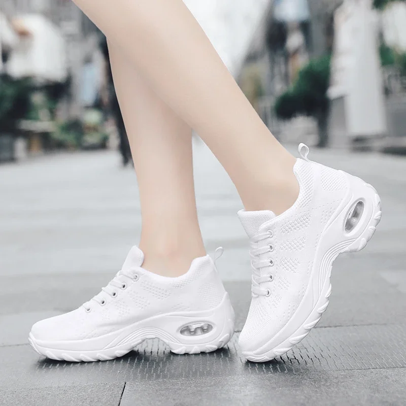 Women's Knit Platform Runners