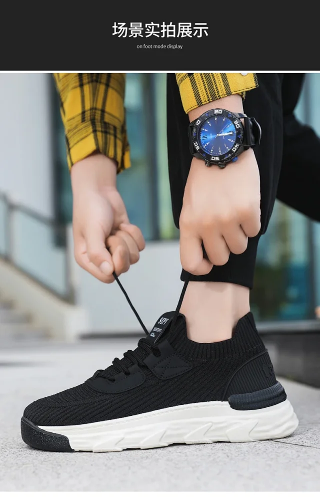 Men's 2025 Fall Breathable Ultralight Casual Sneakers Detail