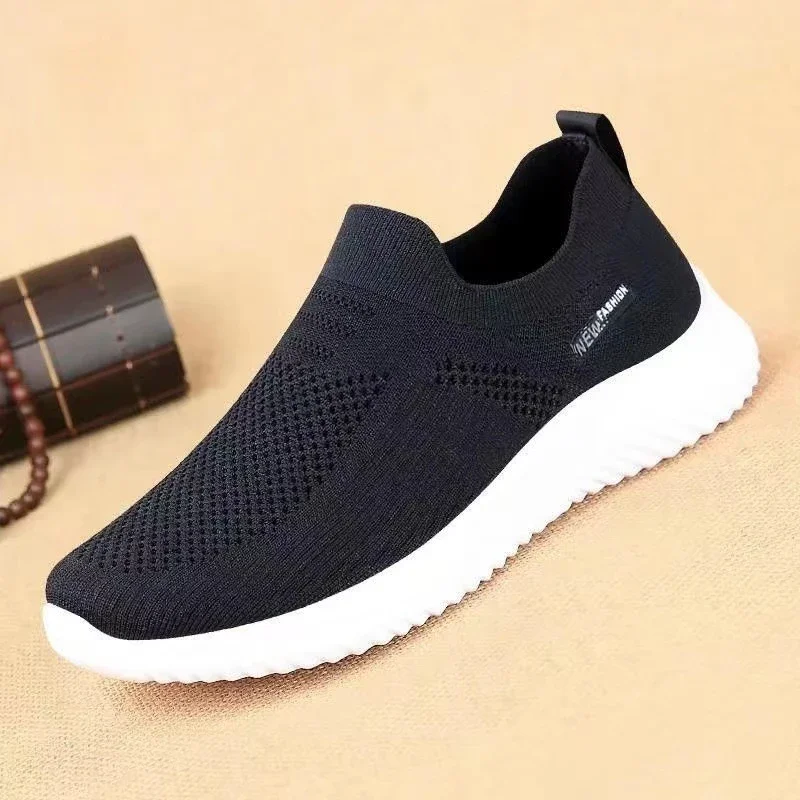Men's Knit Slip-On Comfort Soft Sole