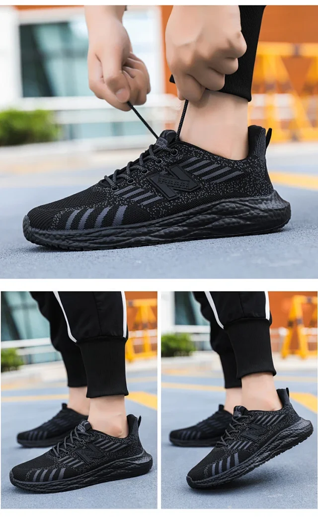 Unisex Flyknit Running Shoes Soft Sole Detail