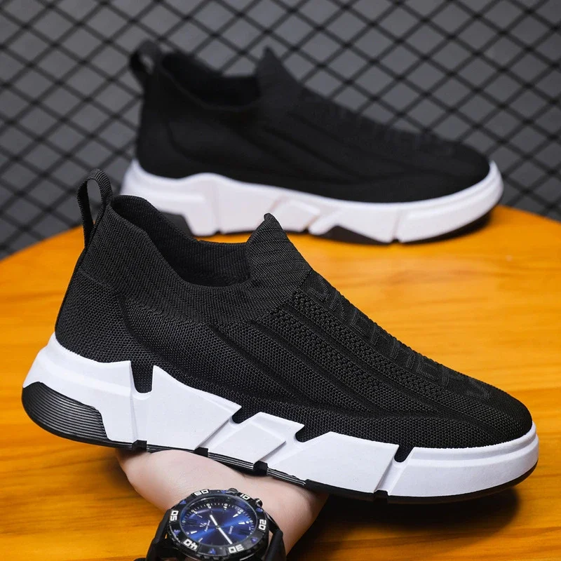 SS23 Men's Knit Slip-On Sneakers