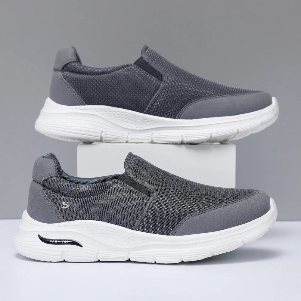 Men's Slip-On Mesh Casual Walking Shoes